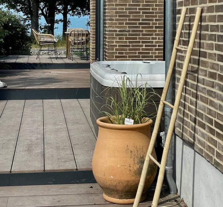 Luksus Hus I 1St Raekke, All-Incl Top Komfort Med Spa Og Skov Stroby Exterior foto