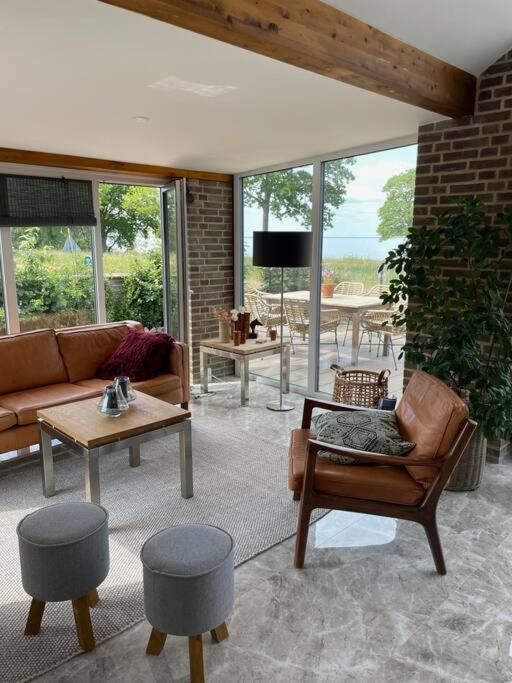 Luksus Hus I 1St Raekke, All-Incl Top Komfort Med Spa Og Skov Stroby Exterior foto